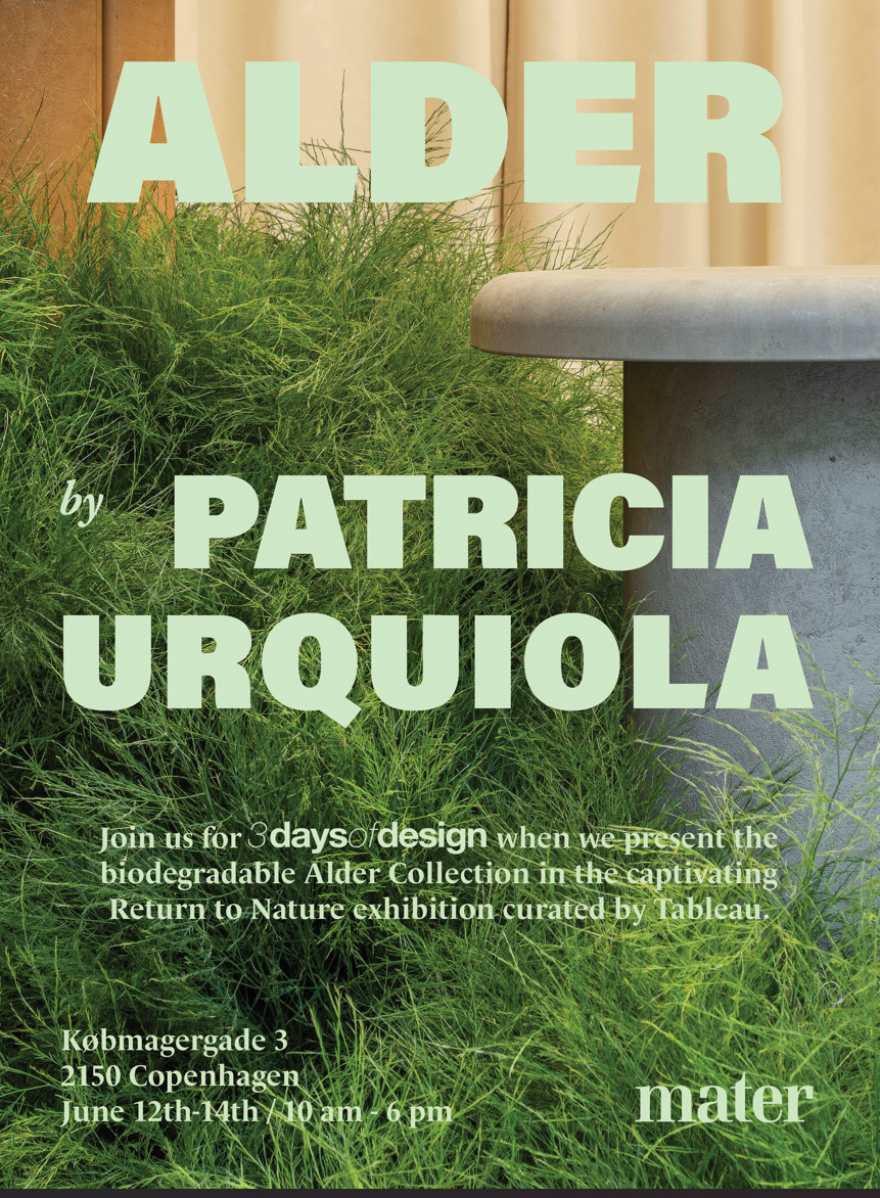 Invitation Mater - Alder collection by Patricia Urquiola
